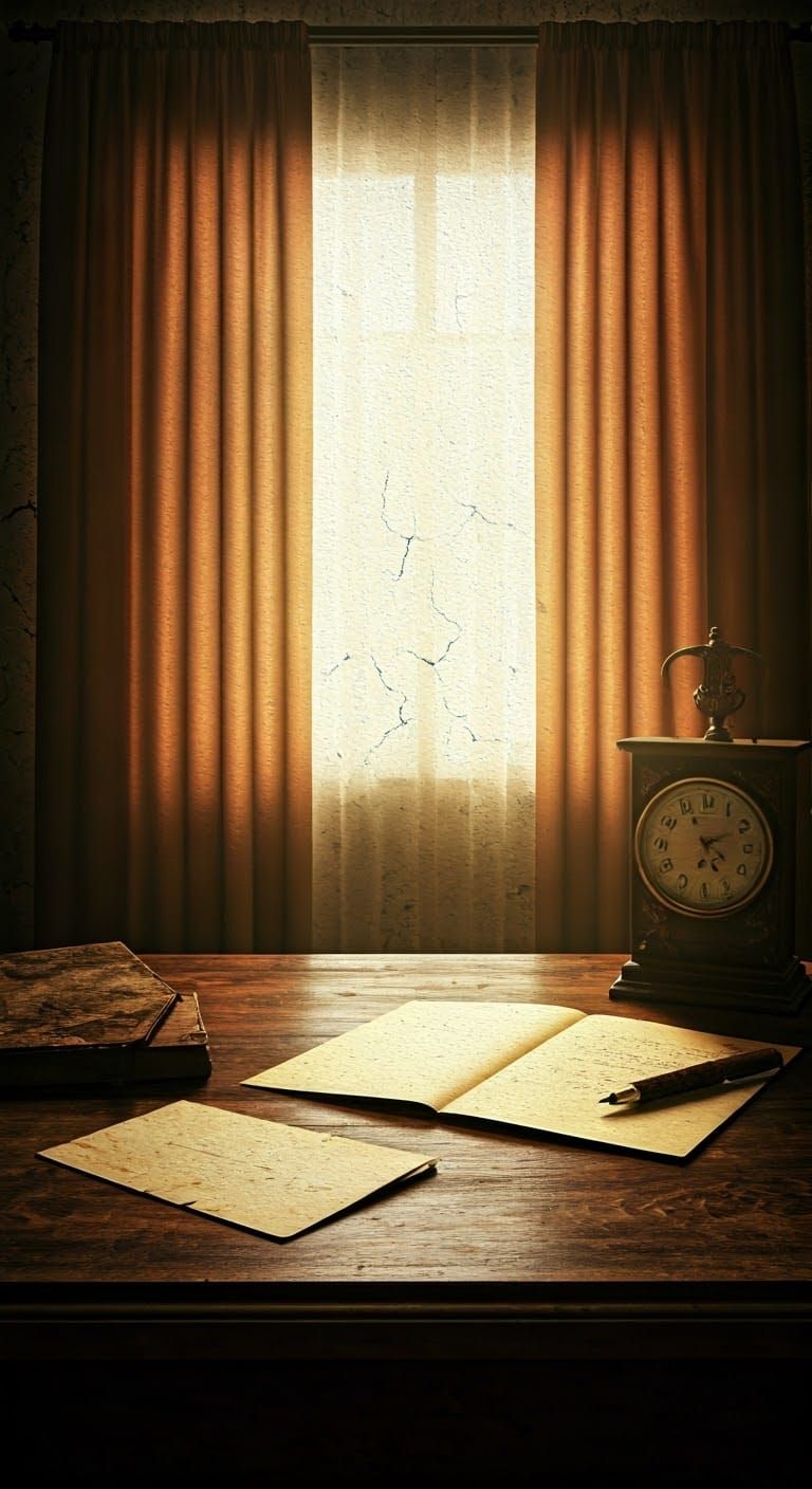 Study Room in Faded Grandeur