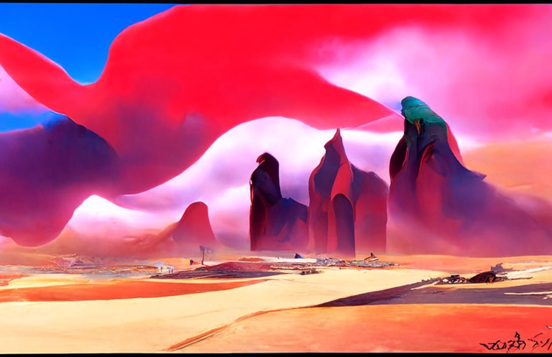 Desert Kingdom Oasis: Digital Art in Unreal Engine