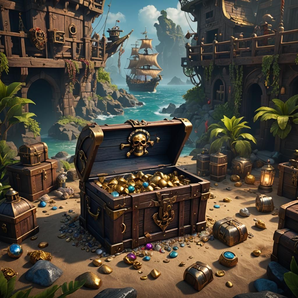 Pirate Treasure Chest