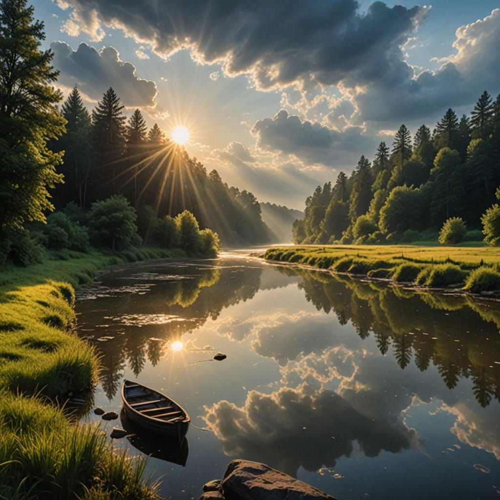 River of Hope in Divine Solitude