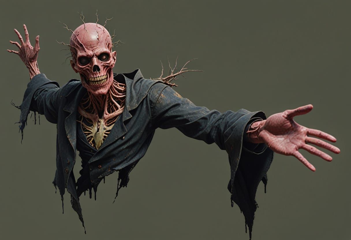 Eldritch Superheroes Explore a Haunted Mansion in Vibrant, D...