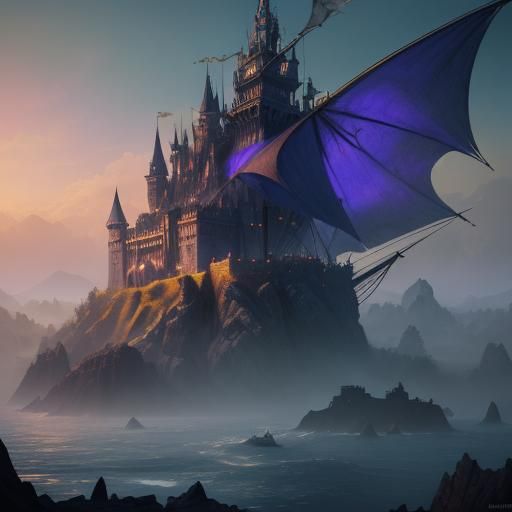 Pirates, Dragons, and Pencils on Crumpled Notebook Page