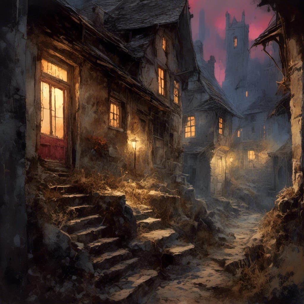 The locals never go outside after dark...