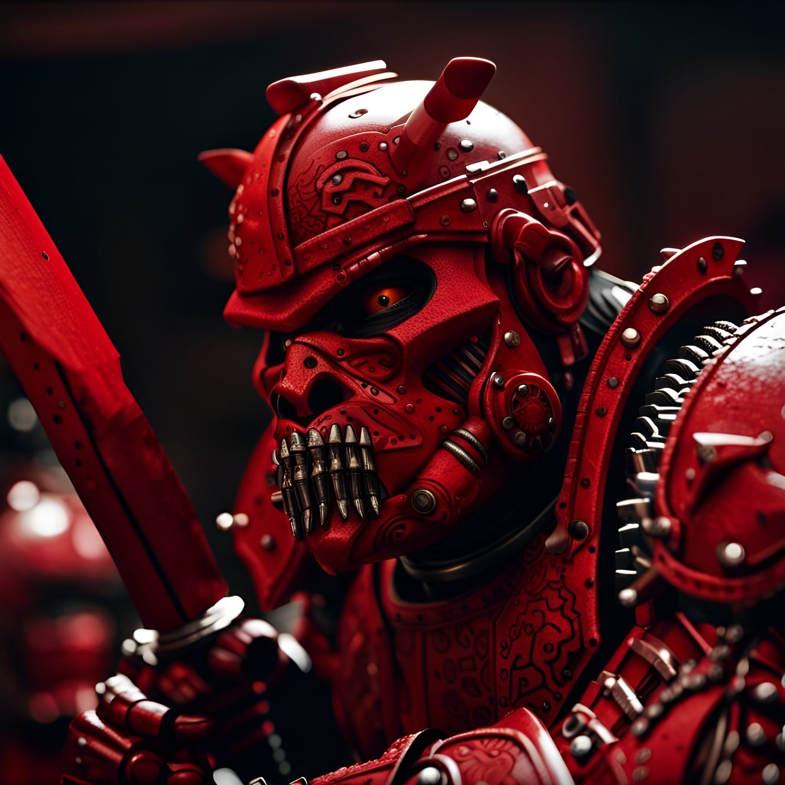 Onyx Orc Shocktrooper in Battle Armor