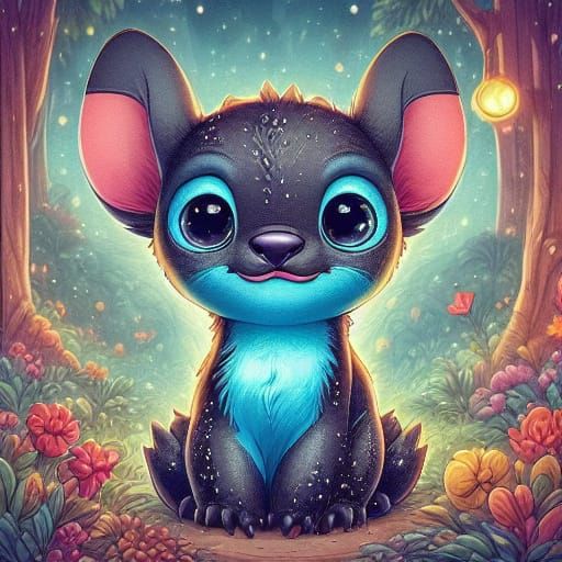 Adorable Cat Portrait in Whimsical 3D Style