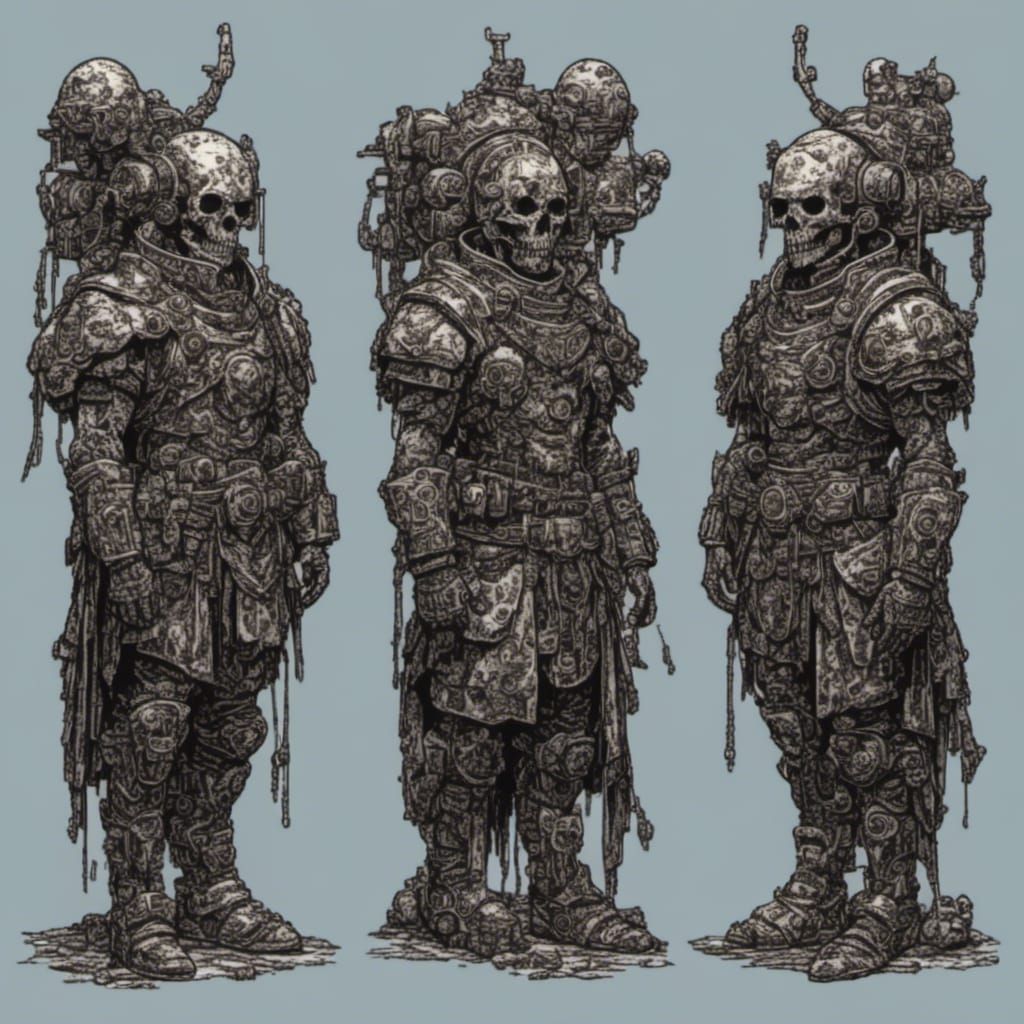 Ghoul Mercenary character sheet