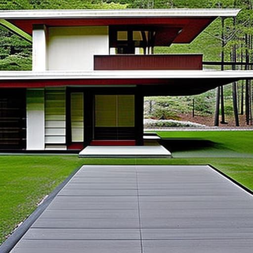 Organic Architecture House Inspired by Wright