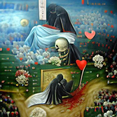 Symbolic Depiction of Death and Mortality