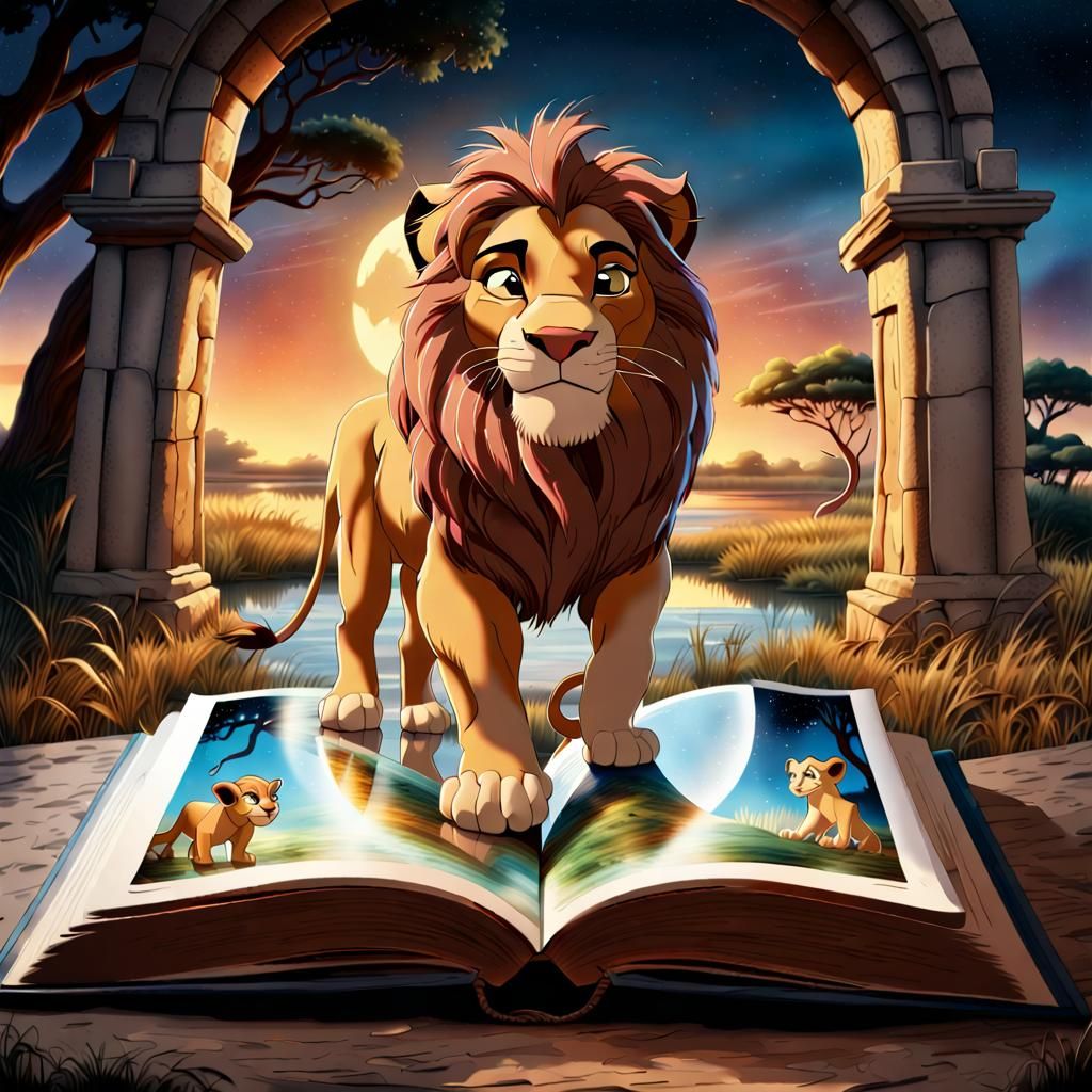 The Lion King Book
