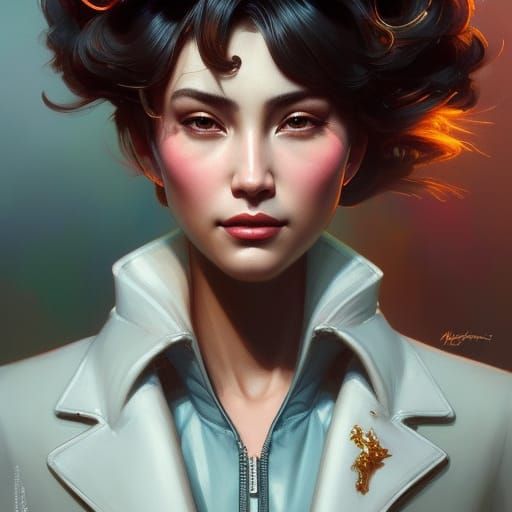 Stupid Uncle Portrait in Trending Digital Art Style