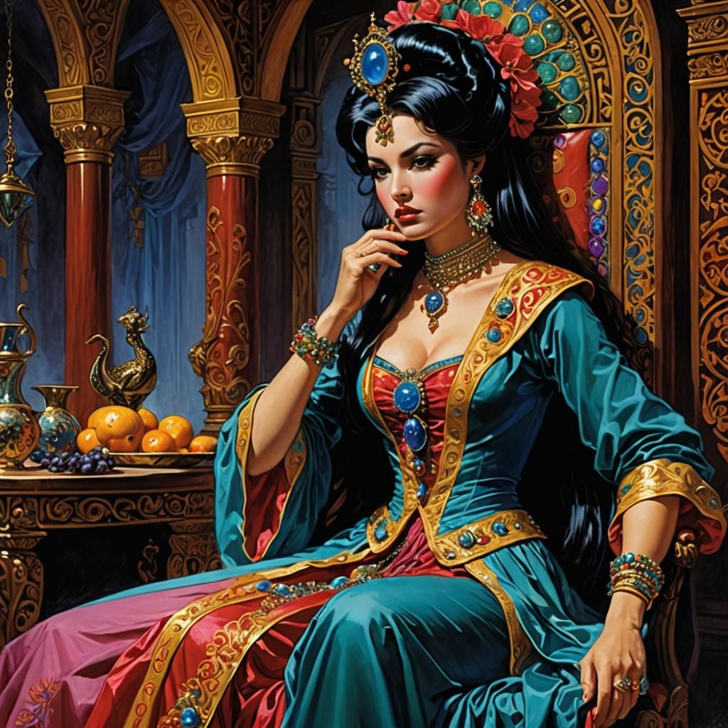 Lady Travian Im'niostra, Daughter of Almeccan ambassador Fil...