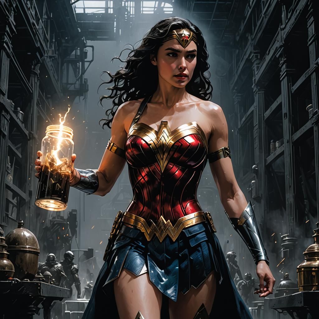 Wonder Woman's Grimdark Sci-Fi Experiment