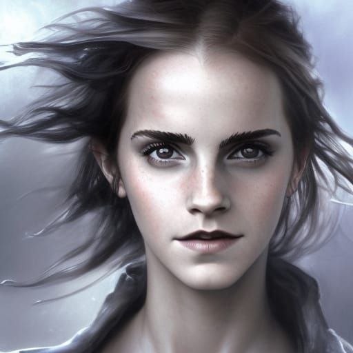 Dark Fantasy Portrait with Volumetric Lighting