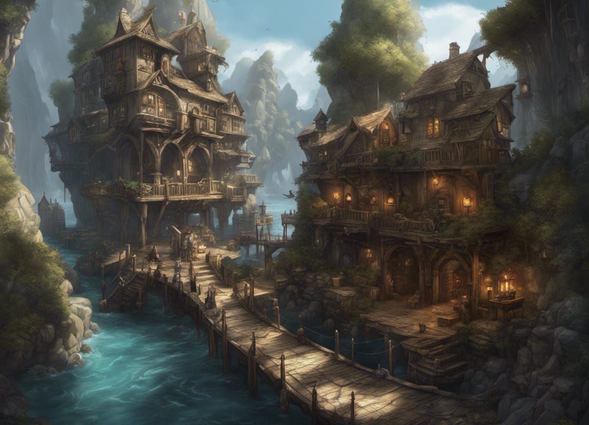 Gnome City: A Medieval Fantasy Artificer Port