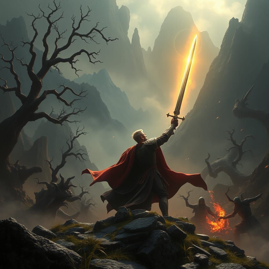 King Arthur's Last Stand: Epic Fantasy Battle