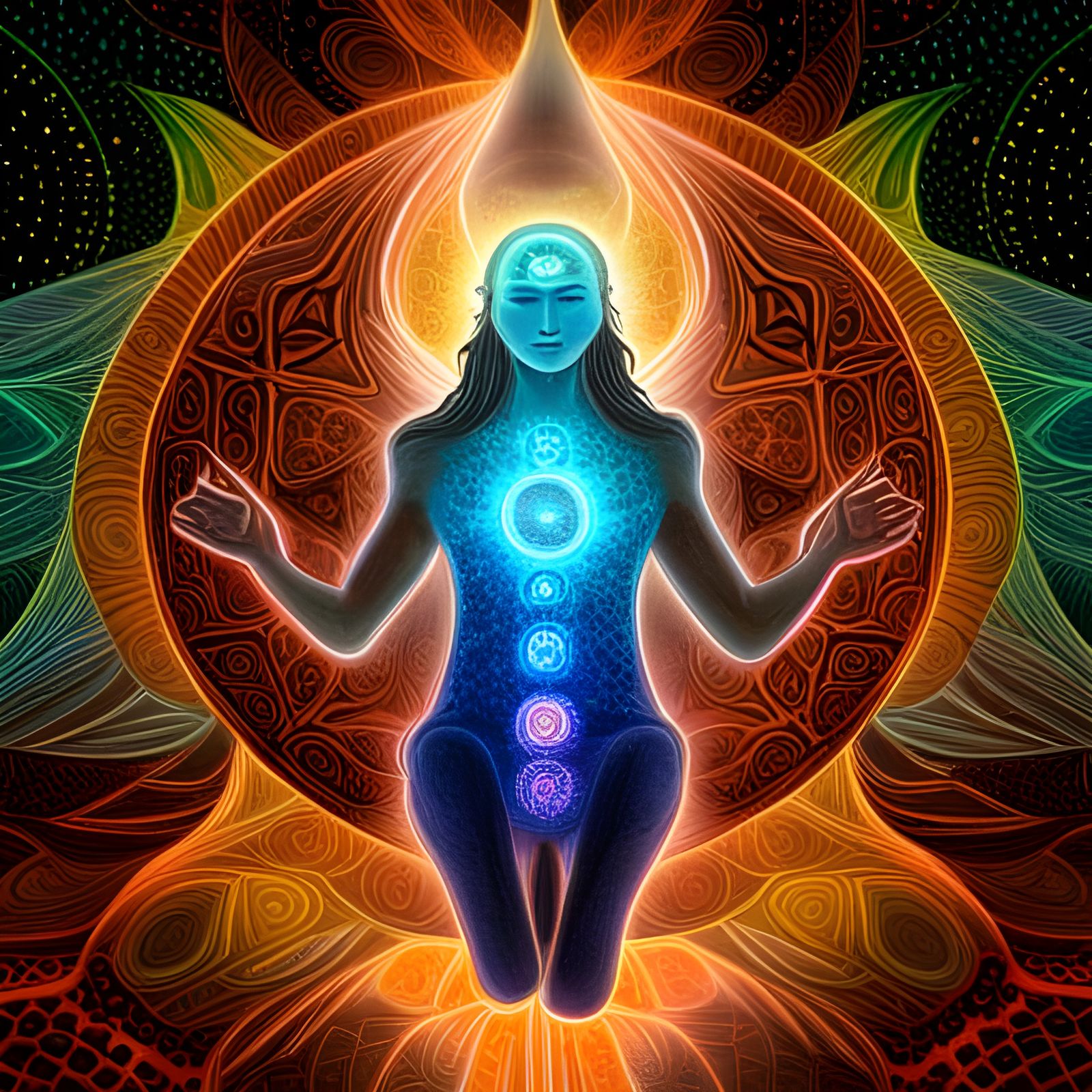 Holographic Chakra Healing: Cosmic Astral Art