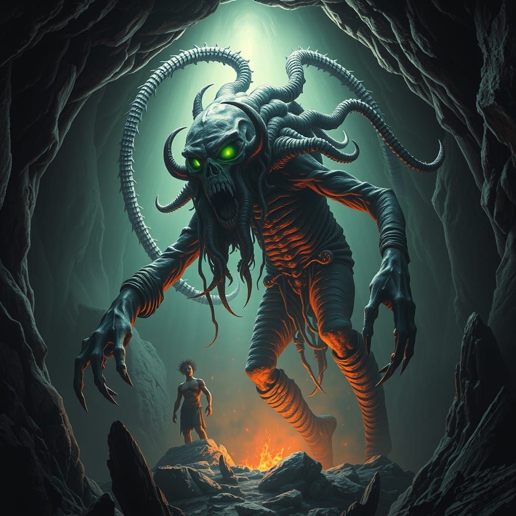 Eldritch Horror Awakens in Abyssal Cavern