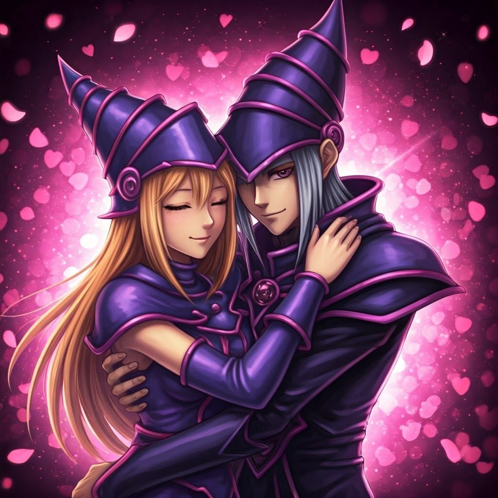 Dark Magician Girl and Dark Magician