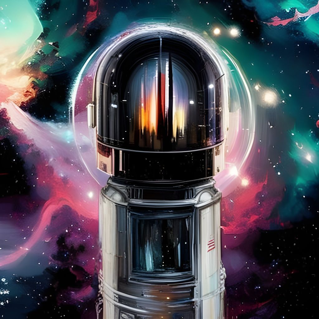 Hypnotic Interstellar Nebula Speedpaint Fine Art