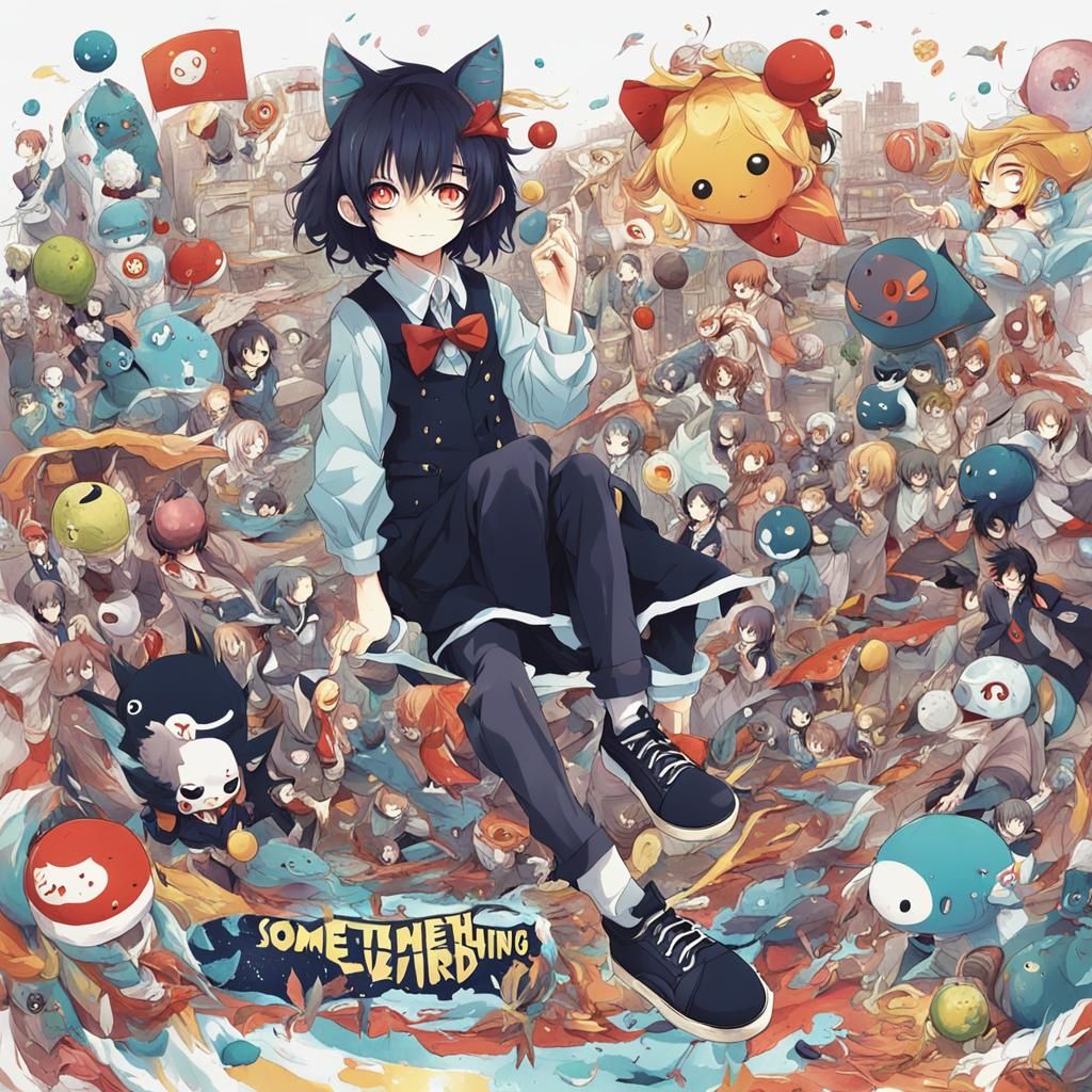 Surreal Anime Art: Japanese Manga Key Visual