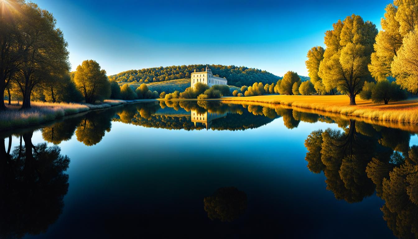 6 Pictures (6/6)  Provence. Sometimes you have to look in the mirror to see how beautiful the landscape ism   (16:9)