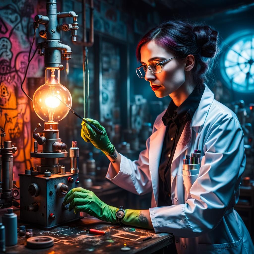 Scientist experiment