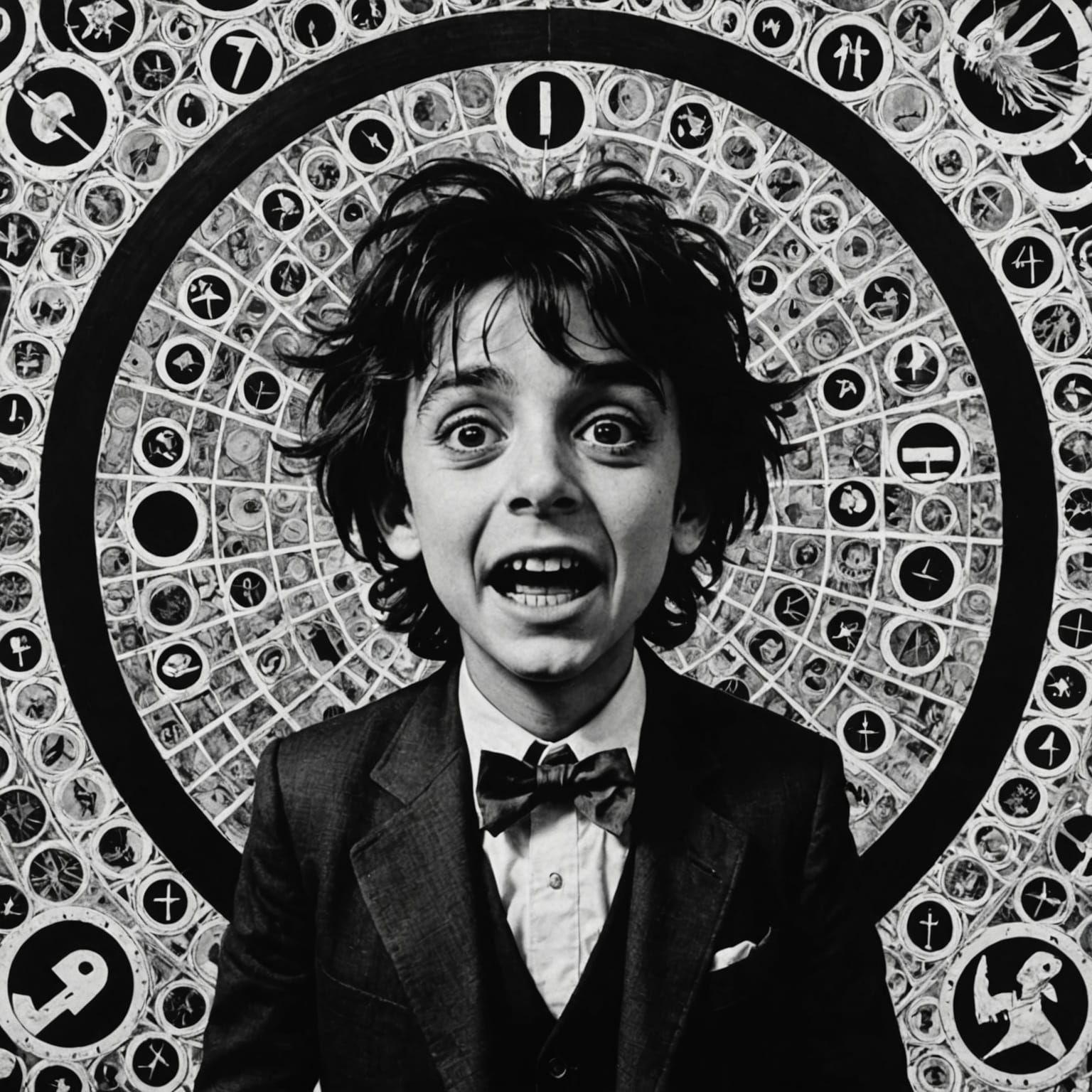 Surreal Mad World Landscape in a Dreamlike Style