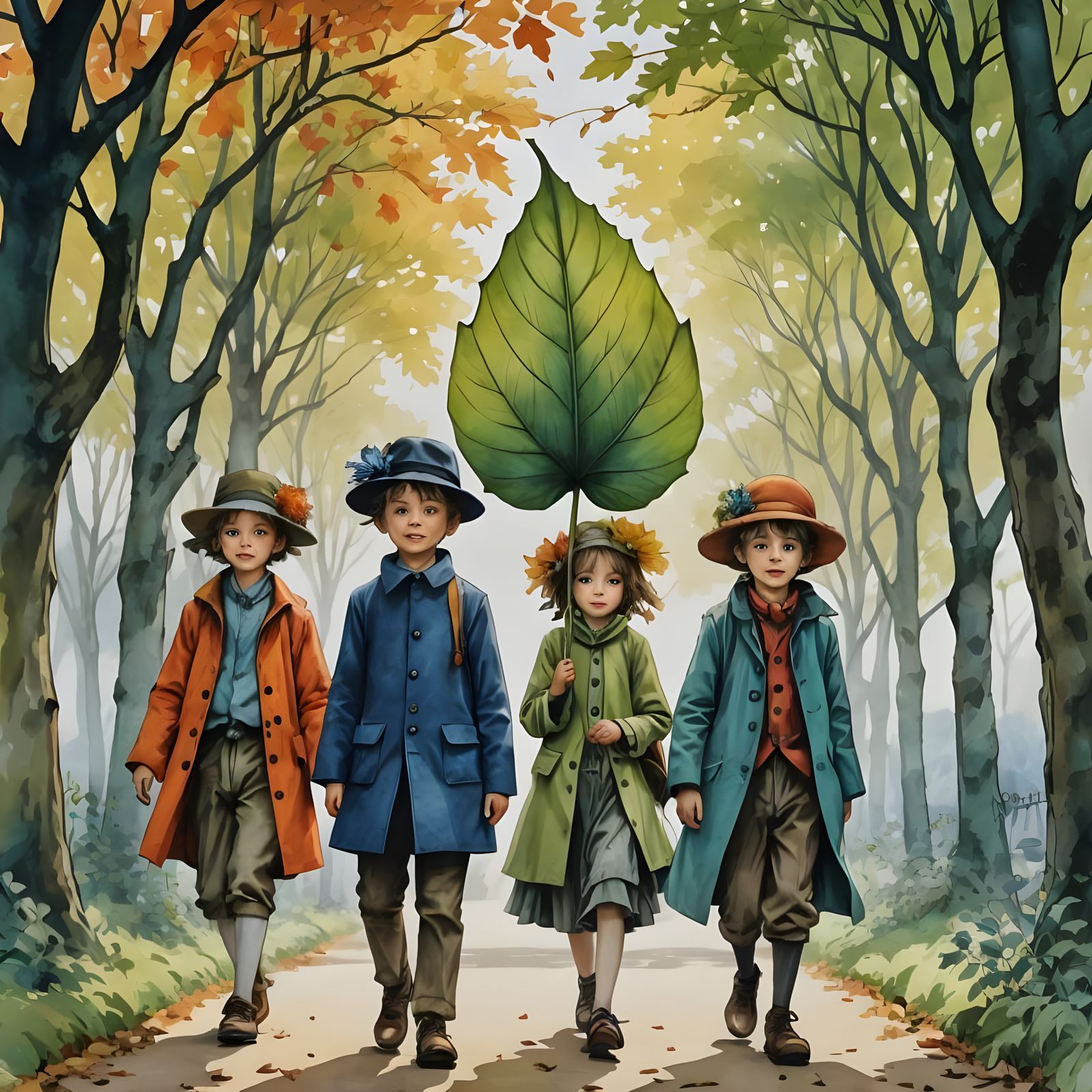 "Up with Leaf! 🌿 Down with Fall!"🍃