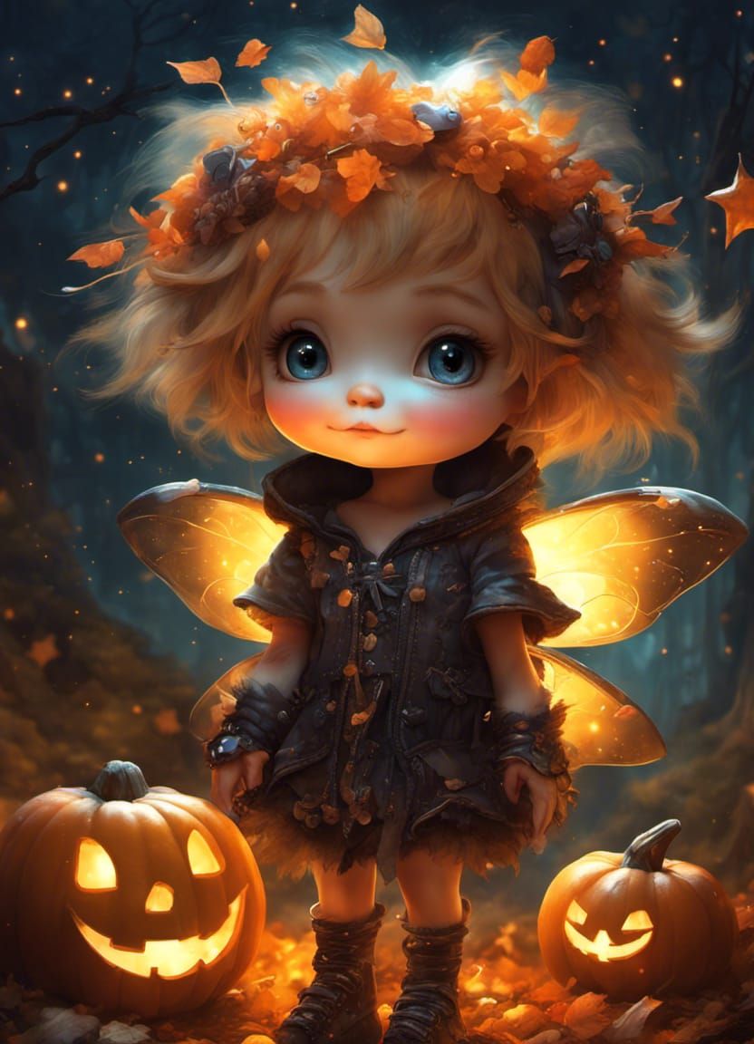 Glowing Halloween Fairy