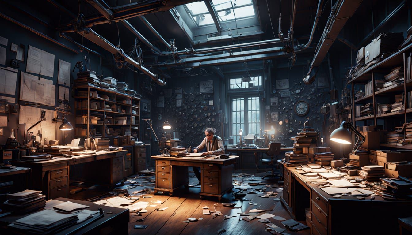 Mysterious Scientist Amidst Anomalous Readings in Industrial...