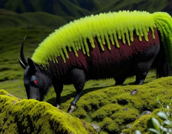 Bizarre AI Image Generated from Random Prompt