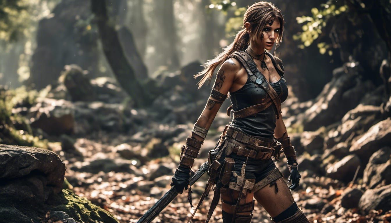 Tomb Raider 8K Hyperrealistic Rendering