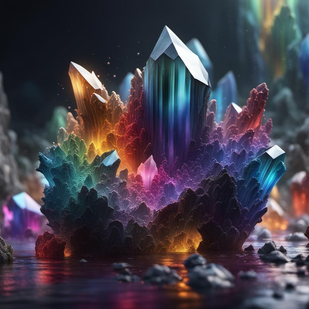 Rainbow crystal