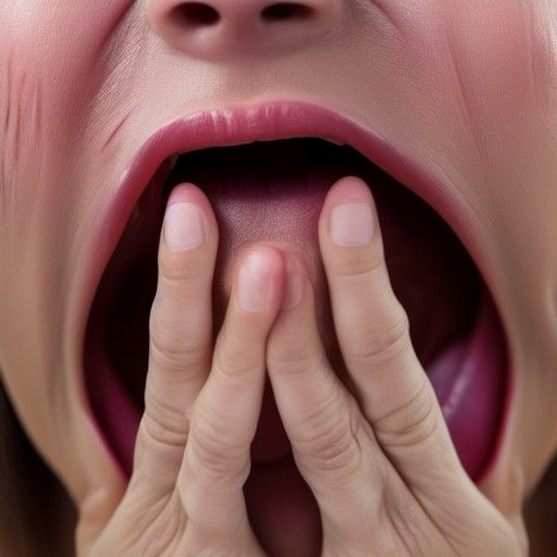 Screaming Woman Face in Tears: A Portrait of Fear