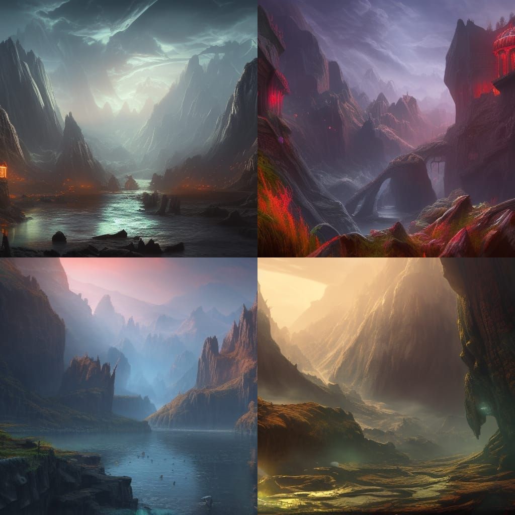 Detailed Matte Painting of John Cena in 8K