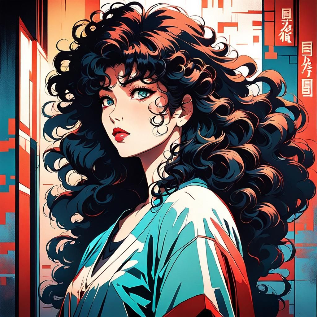 anime style of the 80s and 90s