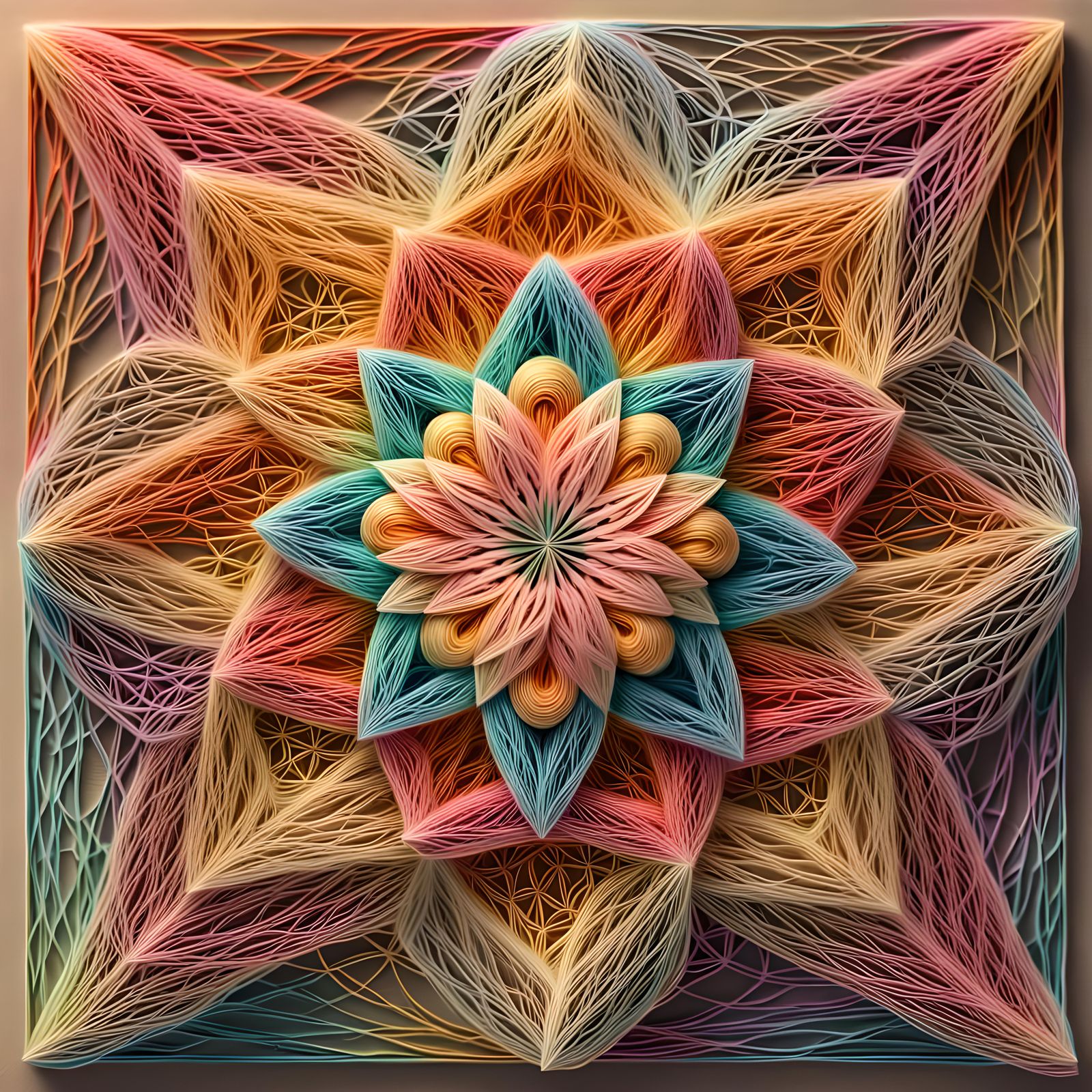 AI Image: Things Made of String