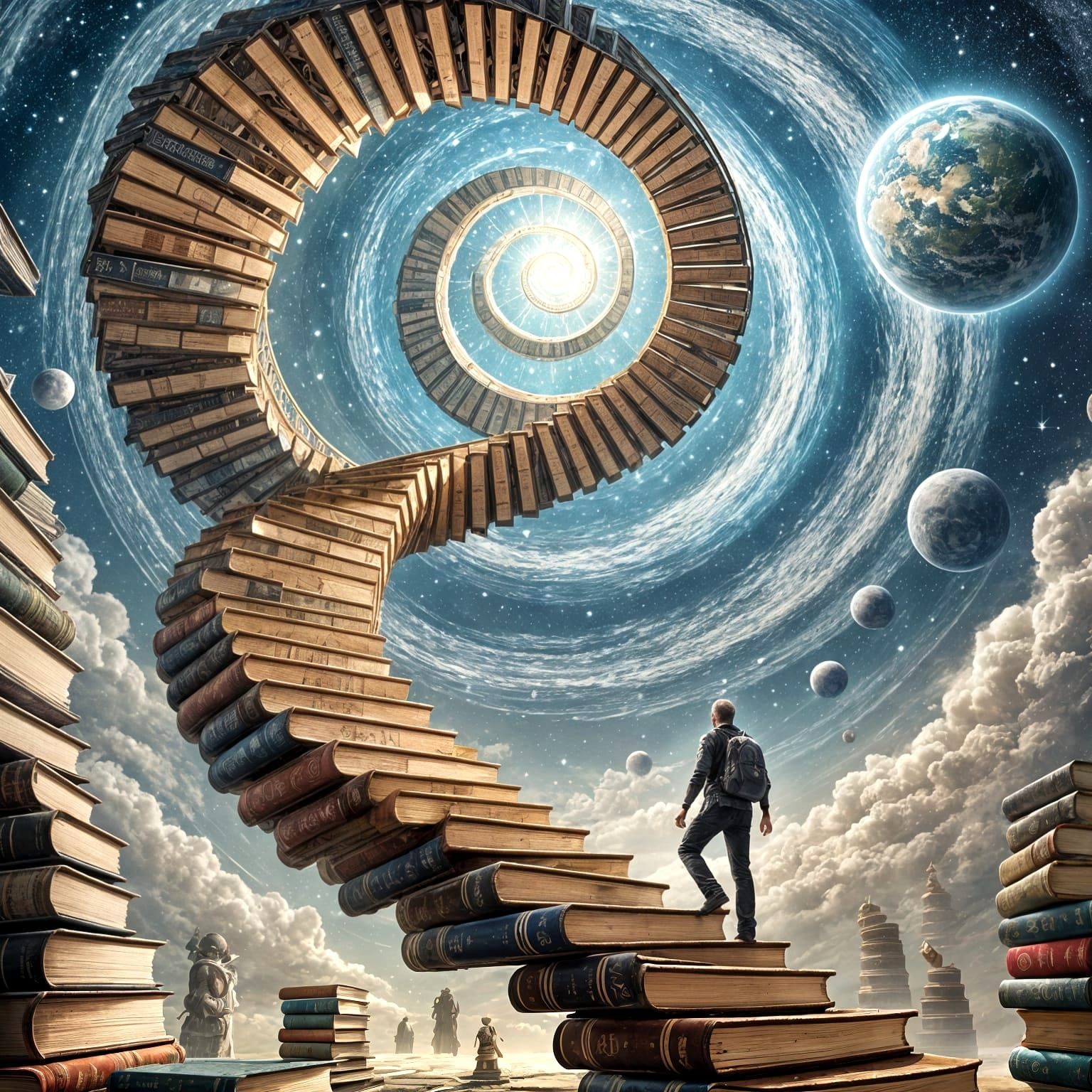 Books are the way into the Universe of Knowledge