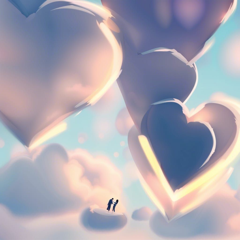Abstract Rendering of 'Love is in the Air'