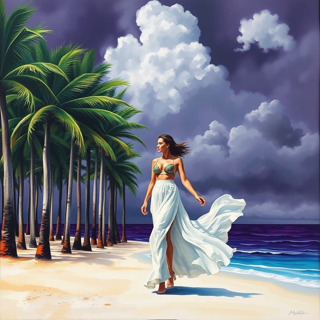 Masterful surrealist image, Magritte style, Salvador Dali, a...