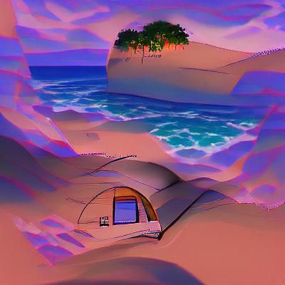 AI Generated Image of Seclusion