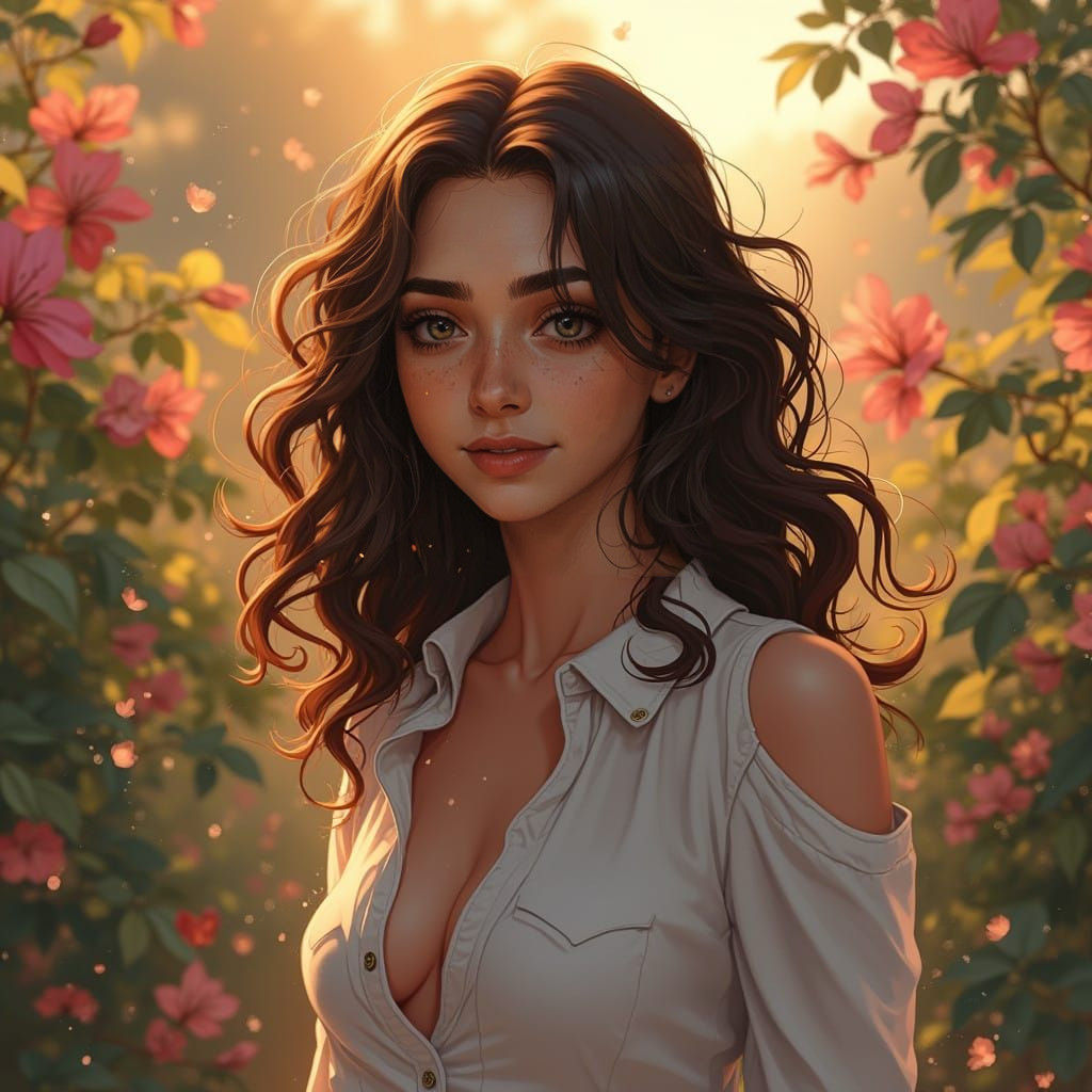 Romance Universitária - Jovem Letrada Em Uma Atmosfera Sonha...