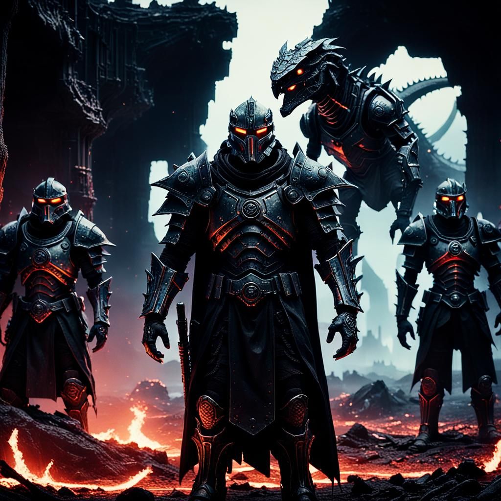 Underworld Bosses in Post-Apocalyptic Wasteland