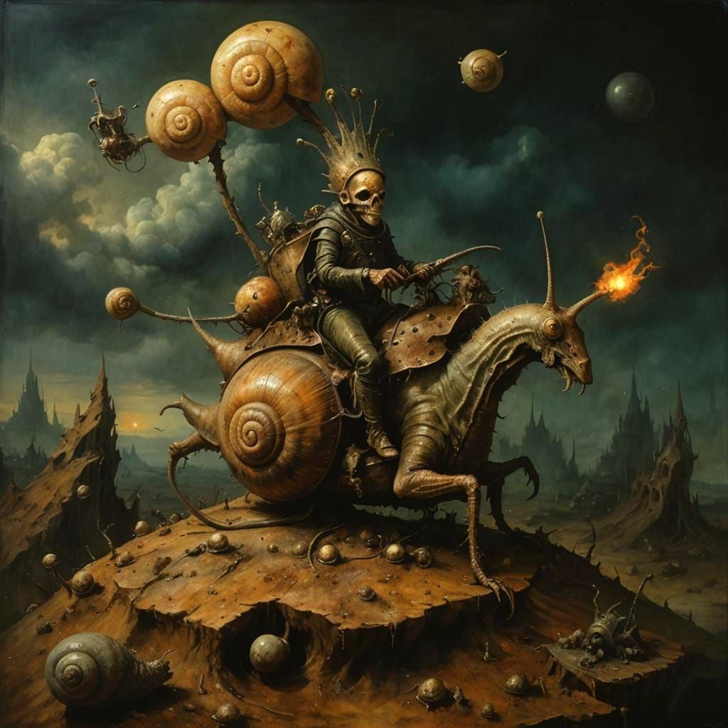 Snail Rider of the Apocalypse: Grimdark Fantasy
