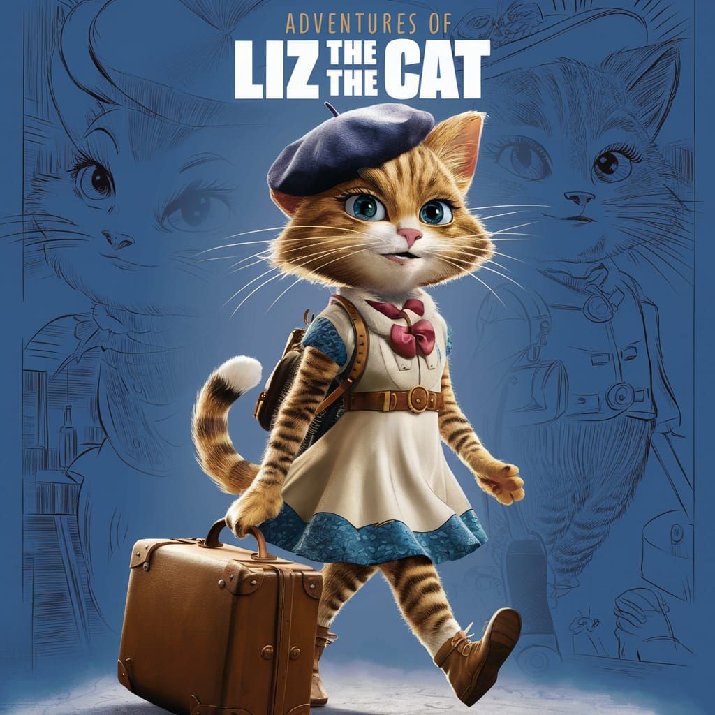 Adventures of Liz the Cat: Movie Poster
