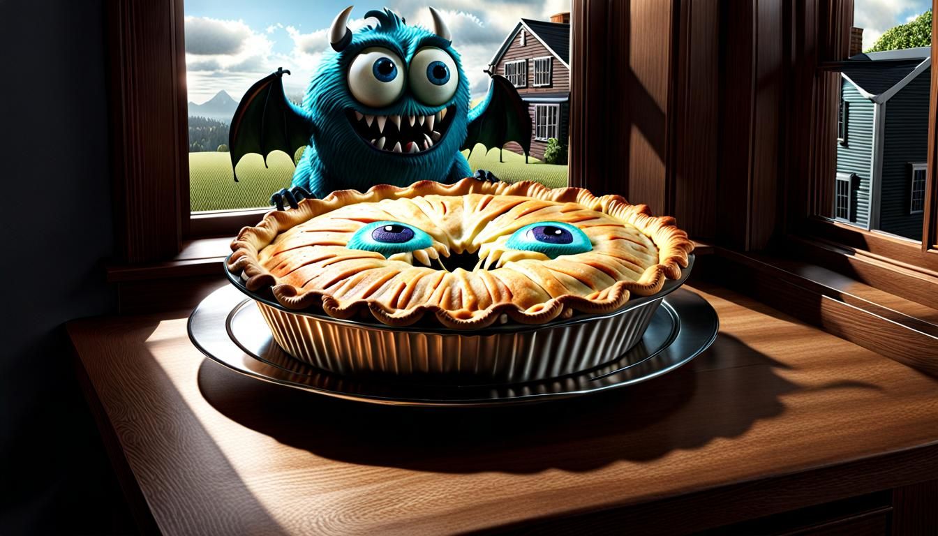 A Pie Fit For A Monster!