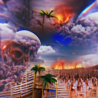 Apocalyptic Paradise: Nature Reclaims Urban Decay