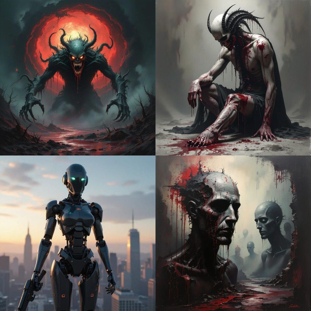 Extremely Disturbing Gore and Horror Image