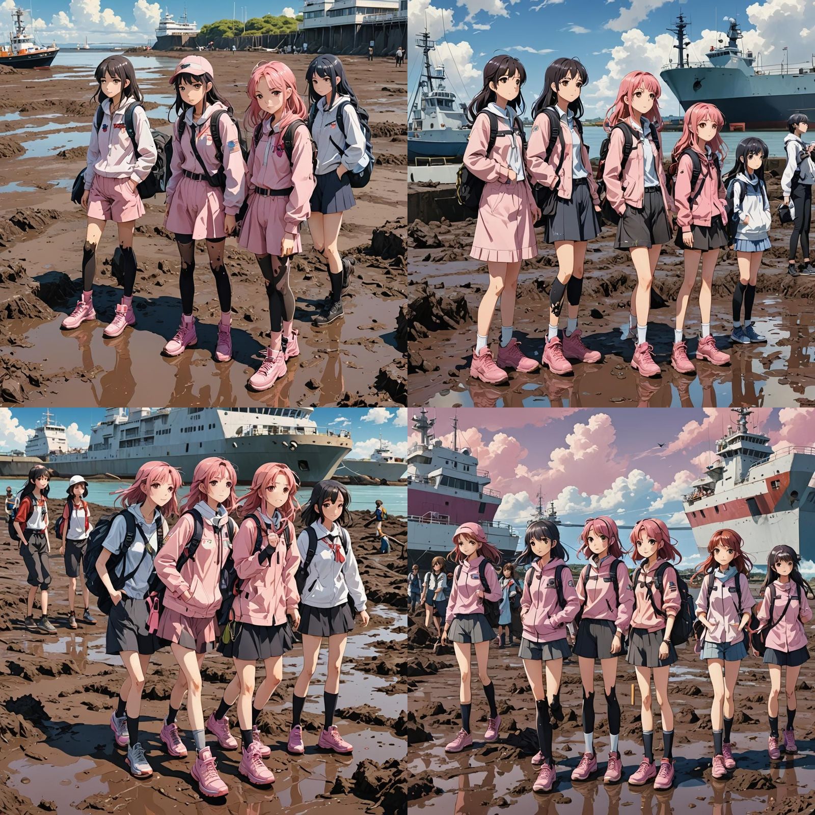 Anime Girls' Marine Biology Field Trip