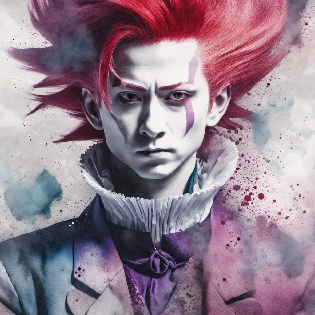 Cosplay as Hisoka from Hunter x Hunter